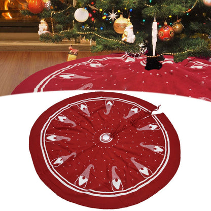 Christmas Tree Skirt Soft Reusable Christmas Tree Carpet Mat Christmas Tree Bottom Decoration V1294-YM0523-3115210223711