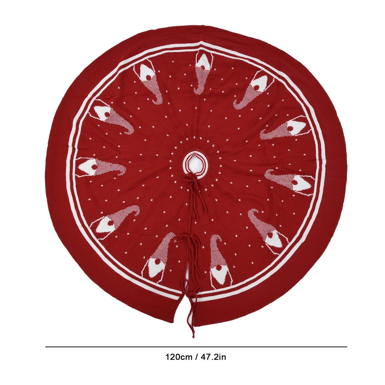 Christmas Tree Skirt Soft Reusable Christmas Tree Carpet Mat Christmas Tree Bottom Decoration V1294-YM0523-3115210223711