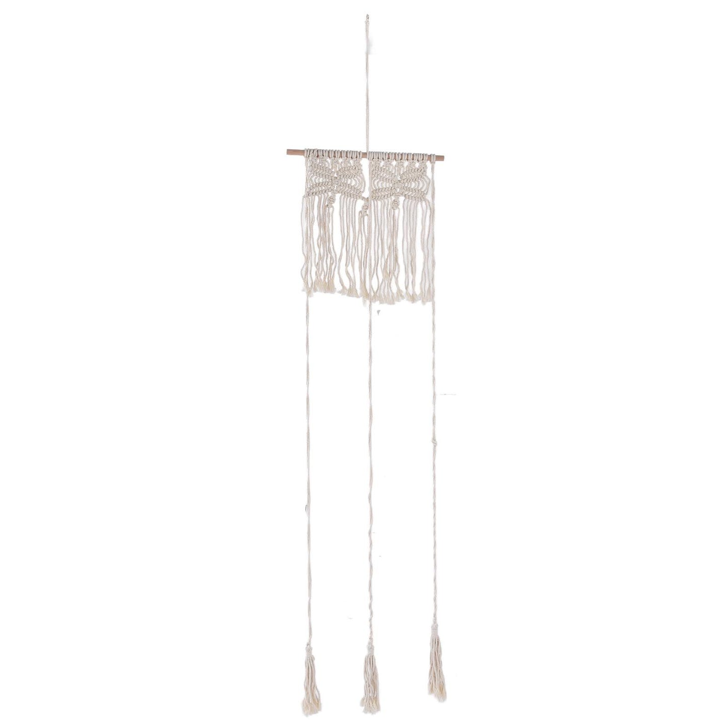 Boho Hat Wall Hanging Rack Cotton Rope Woven Bohemian Caps Holder for Home Office StudioType A V1294-YM0523-3115210224911