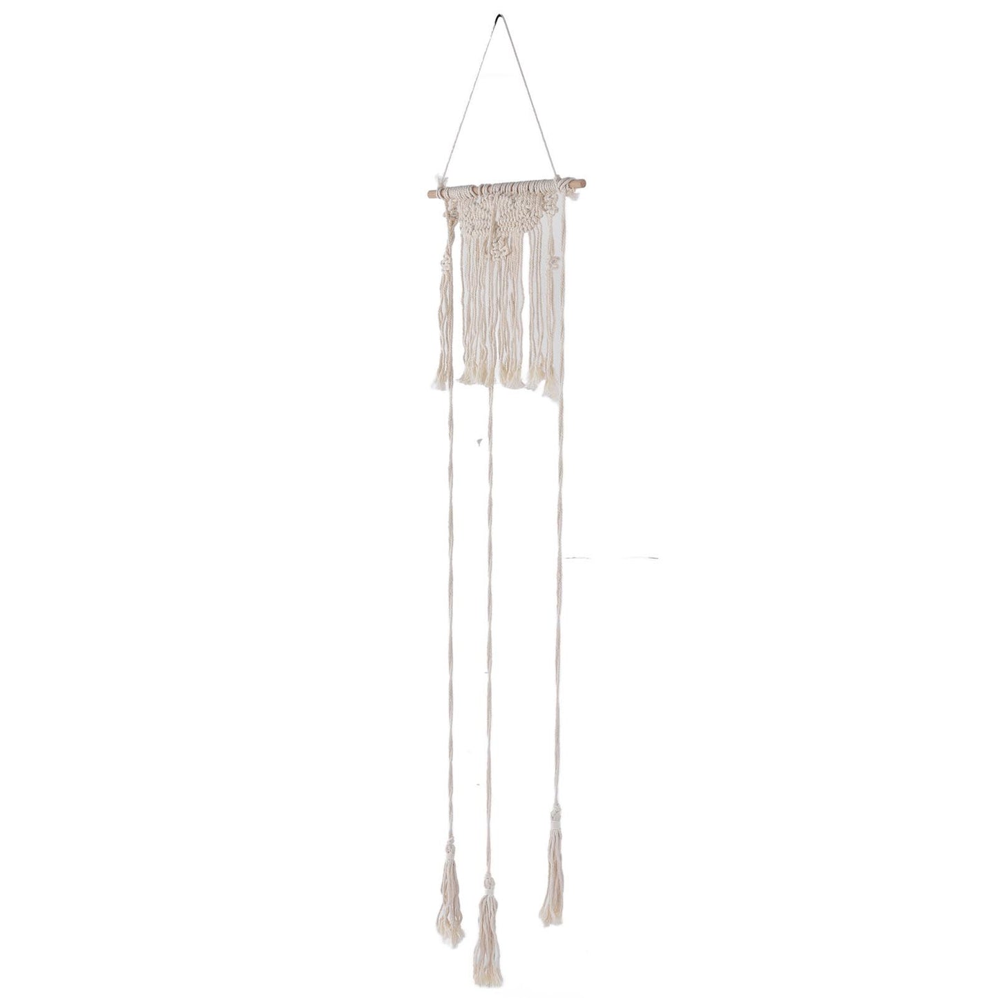 Boho Hat Wall Hanging Rack Cotton Rope Woven Bohemian Caps Holder for Home Office StudioType B V1294-YM0523-3115210224912