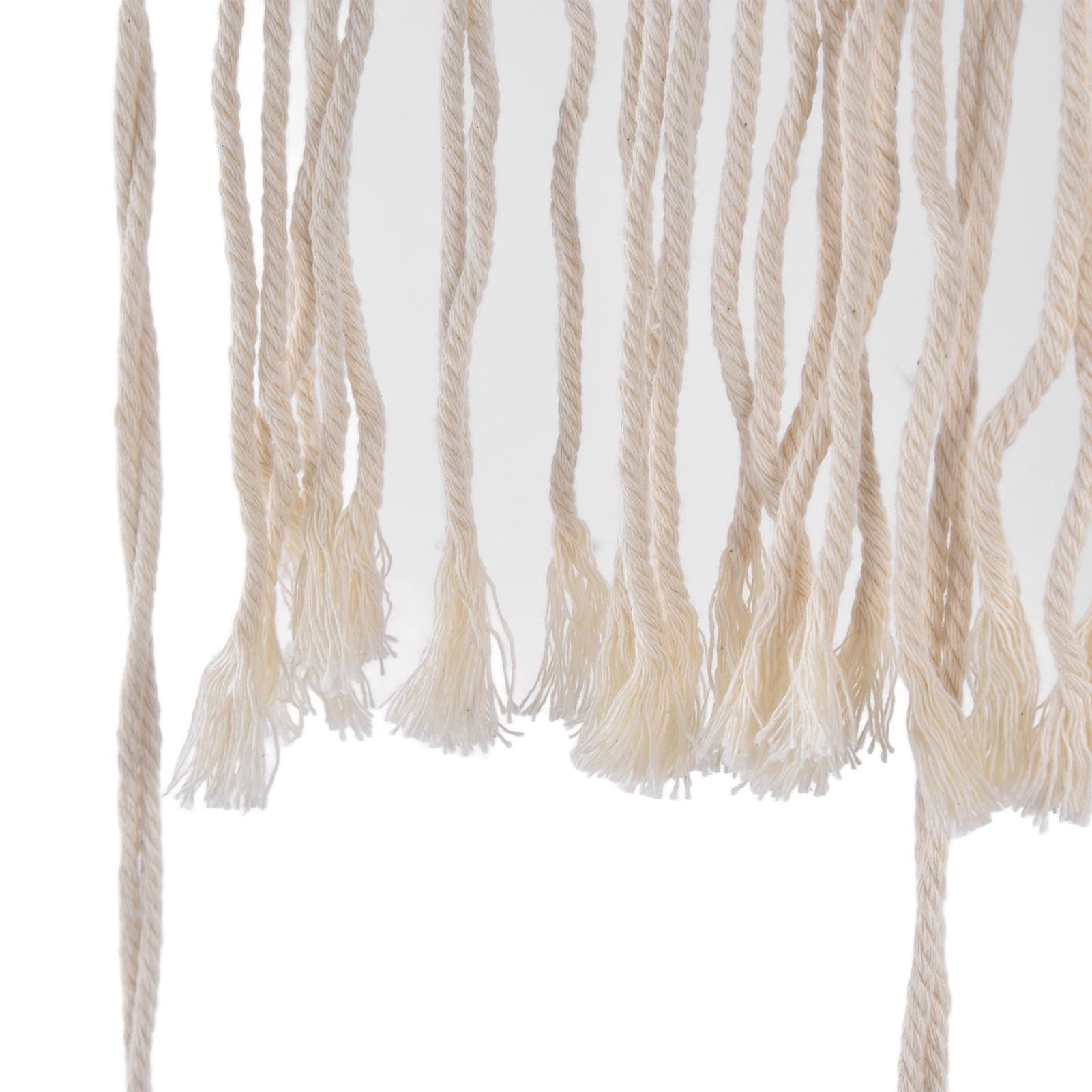 Boho Hat Wall Hanging Rack Cotton Rope Woven Bohemian Caps Holder for Home Office StudioType B V1294-YM0523-3115210224912