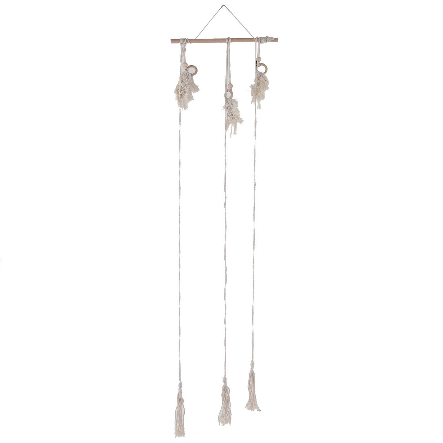 Boho Hat Wall Hanging Rack Cotton Rope Woven Bohemian Caps Holder for Home Office StudioType D V1294-YM0523-3115210224914
