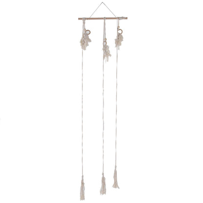 Boho Hat Wall Hanging Rack Cotton Rope Woven Bohemian Caps Holder for Home Office StudioType D V1294-YM0523-3115210224914