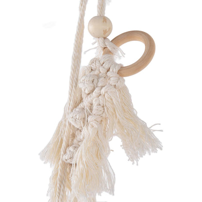 Boho Hat Wall Hanging Rack Cotton Rope Woven Bohemian Caps Holder for Home Office StudioType D V1294-YM0523-3115210224914