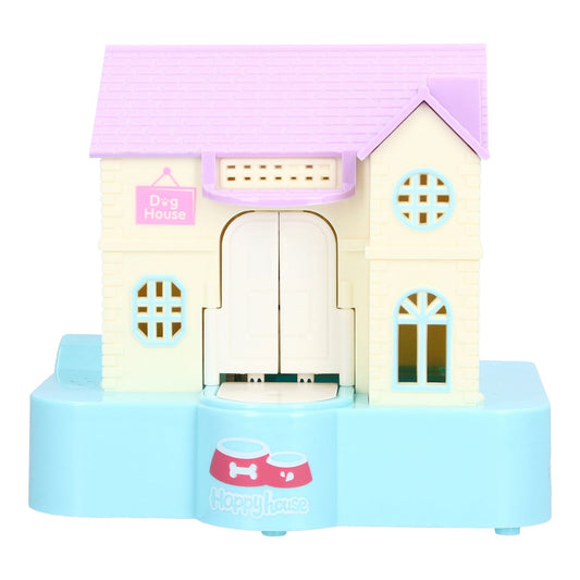 Doghouse Money Saving Box Automatic Coin Swallowing with Light Music Effects Toy Gift for KidsBlue Fortune Dog V1294-YM0523-3115210227012