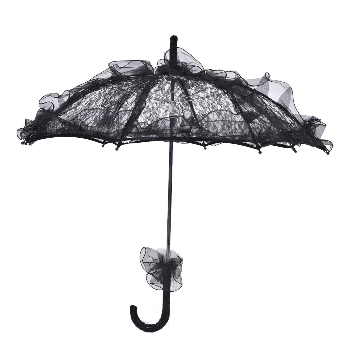 Elegant Lace Bride Umbrella Wedding Party Photography Decor Prop Lace Parasol Decoration V1294-YM0523-3115210228511