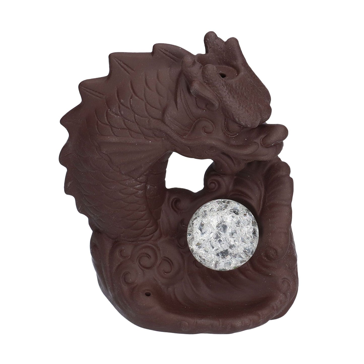 Smoke Waterfall Backflow Incense Burner Ceramic Incense Holder Dragon Aroma Burner Home Decoration Ornament V1294-YM0523-3115210230611