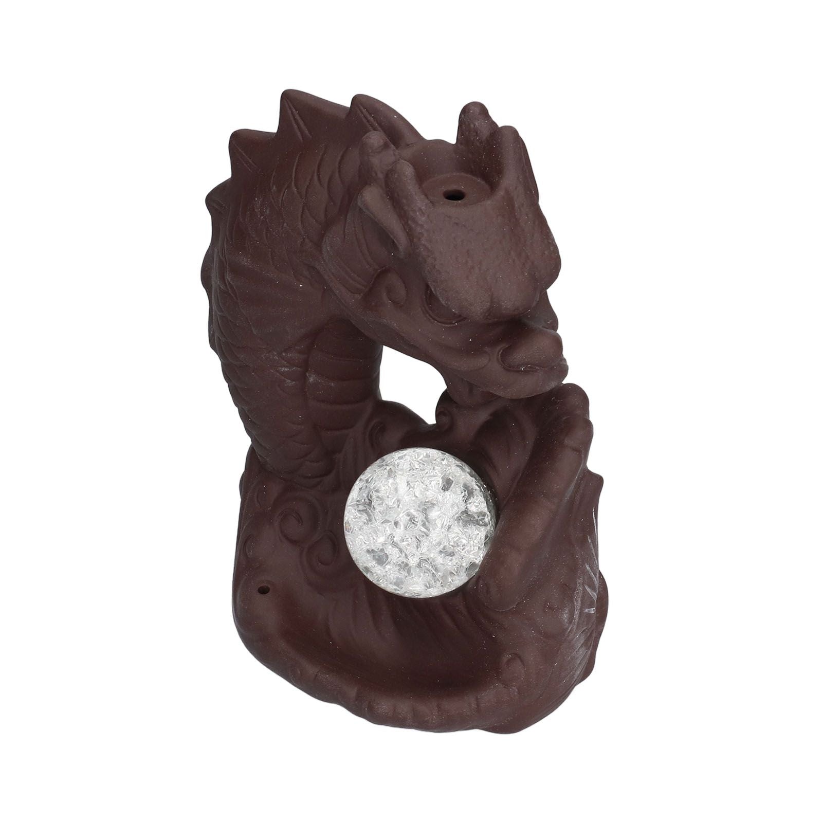 Smoke Waterfall Backflow Incense Burner Ceramic Incense Holder Dragon Aroma Burner Home Decoration Ornament V1294-YM0523-3115210230611