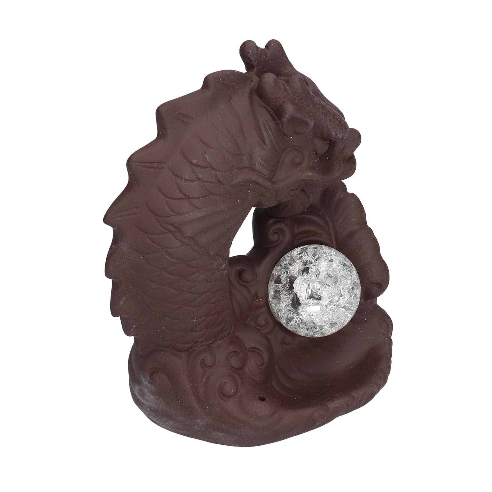 Smoke Waterfall Backflow Incense Burner Ceramic Incense Holder Dragon Aroma Burner Home Decoration Ornament V1294-YM0523-3115210230611