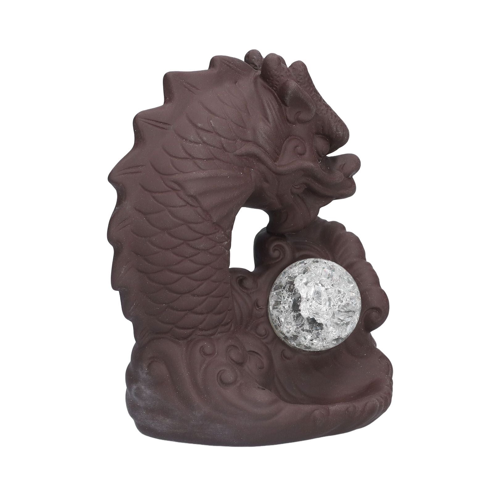 Smoke Waterfall Backflow Incense Burner Ceramic Incense Holder Dragon Aroma Burner Home Decoration Ornament V1294-YM0523-3115210230611