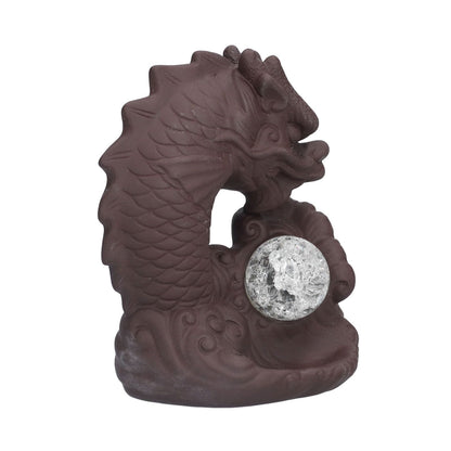 Smoke Waterfall Backflow Incense Burner Ceramic Incense Holder Dragon Aroma Burner Home Decoration Ornament V1294-YM0523-3115210230611