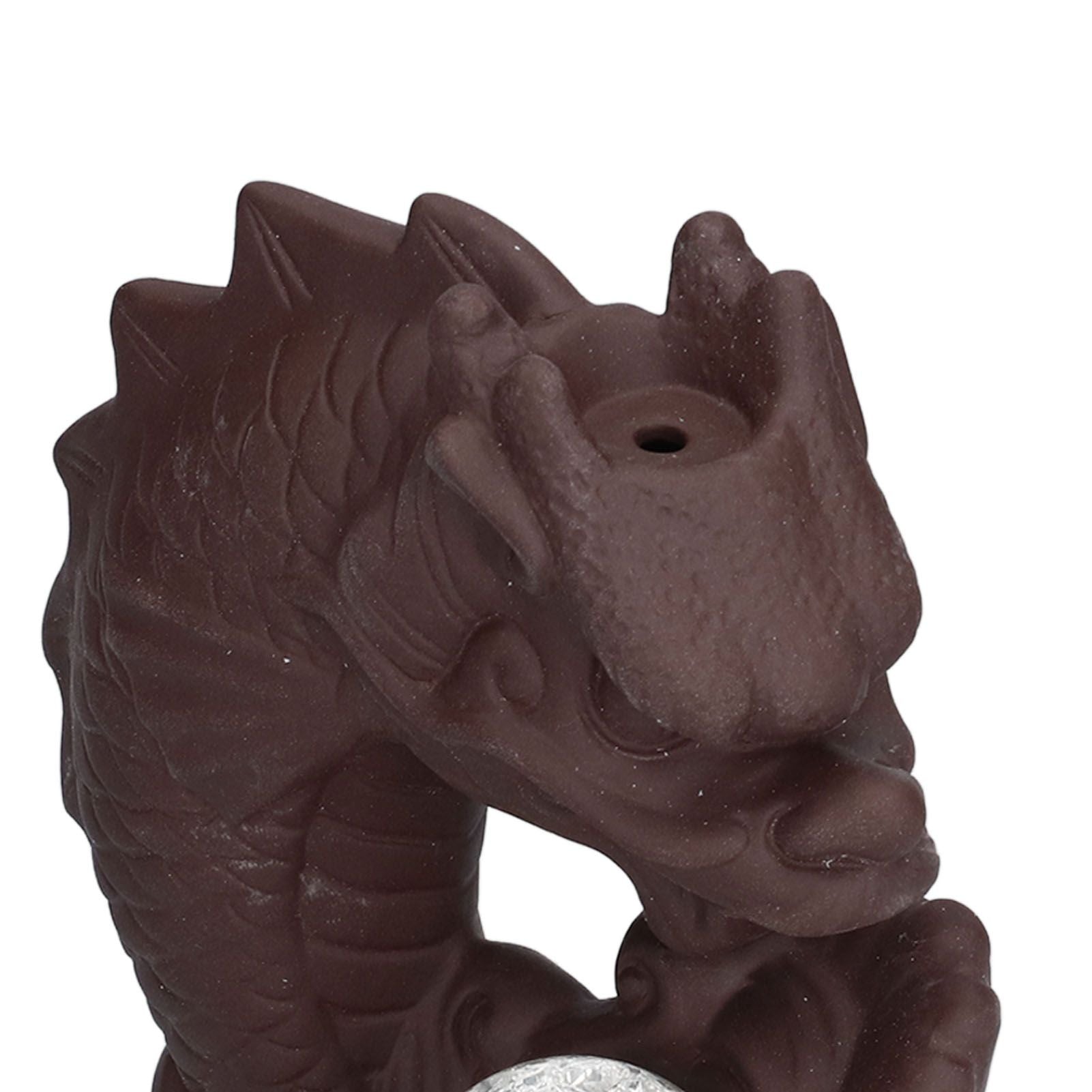 Smoke Waterfall Backflow Incense Burner Ceramic Incense Holder Dragon Aroma Burner Home Decoration Ornament V1294-YM0523-3115210230611