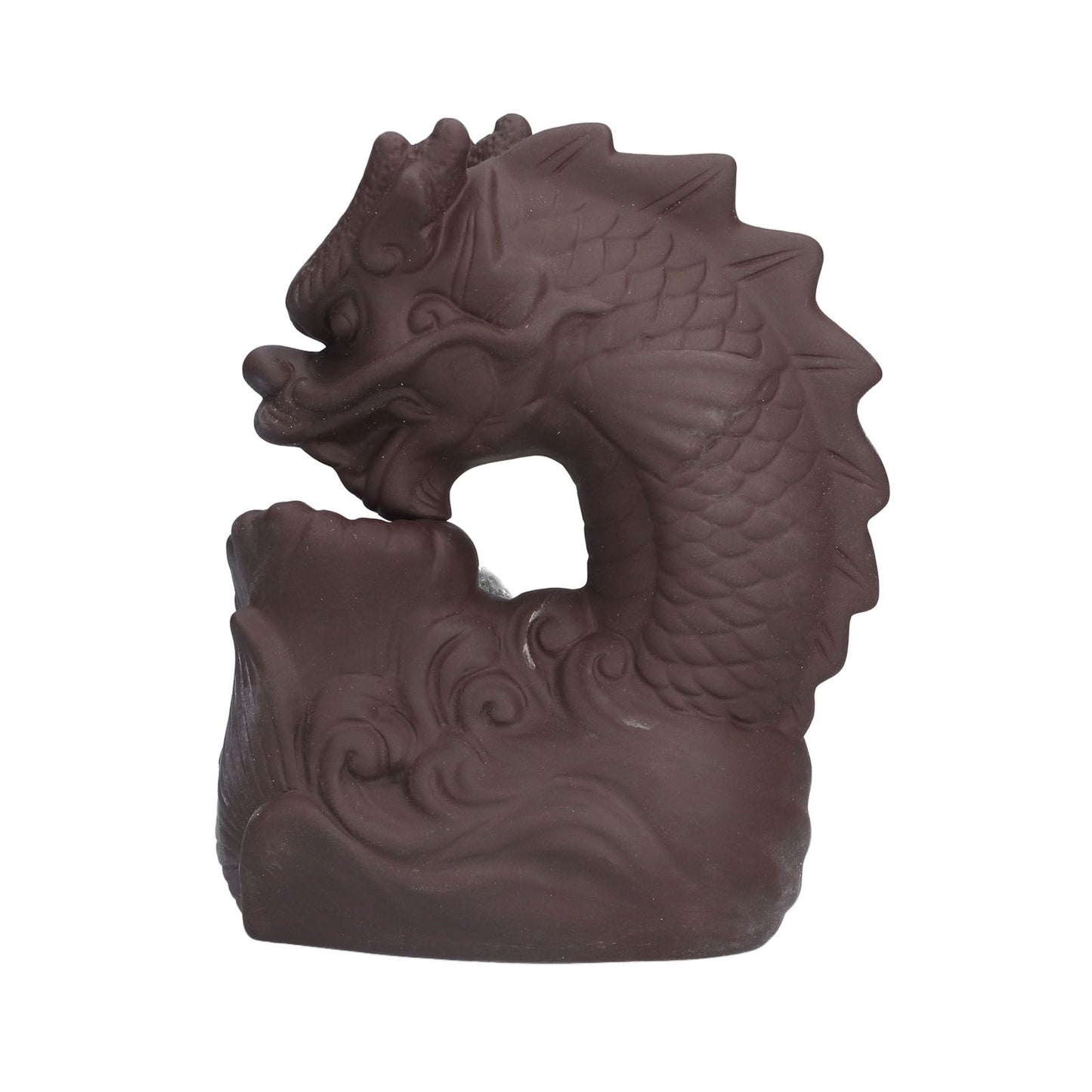 Smoke Waterfall Backflow Incense Burner Ceramic Incense Holder Dragon Aroma Burner Home Decoration Ornament V1294-YM0523-3115210230611