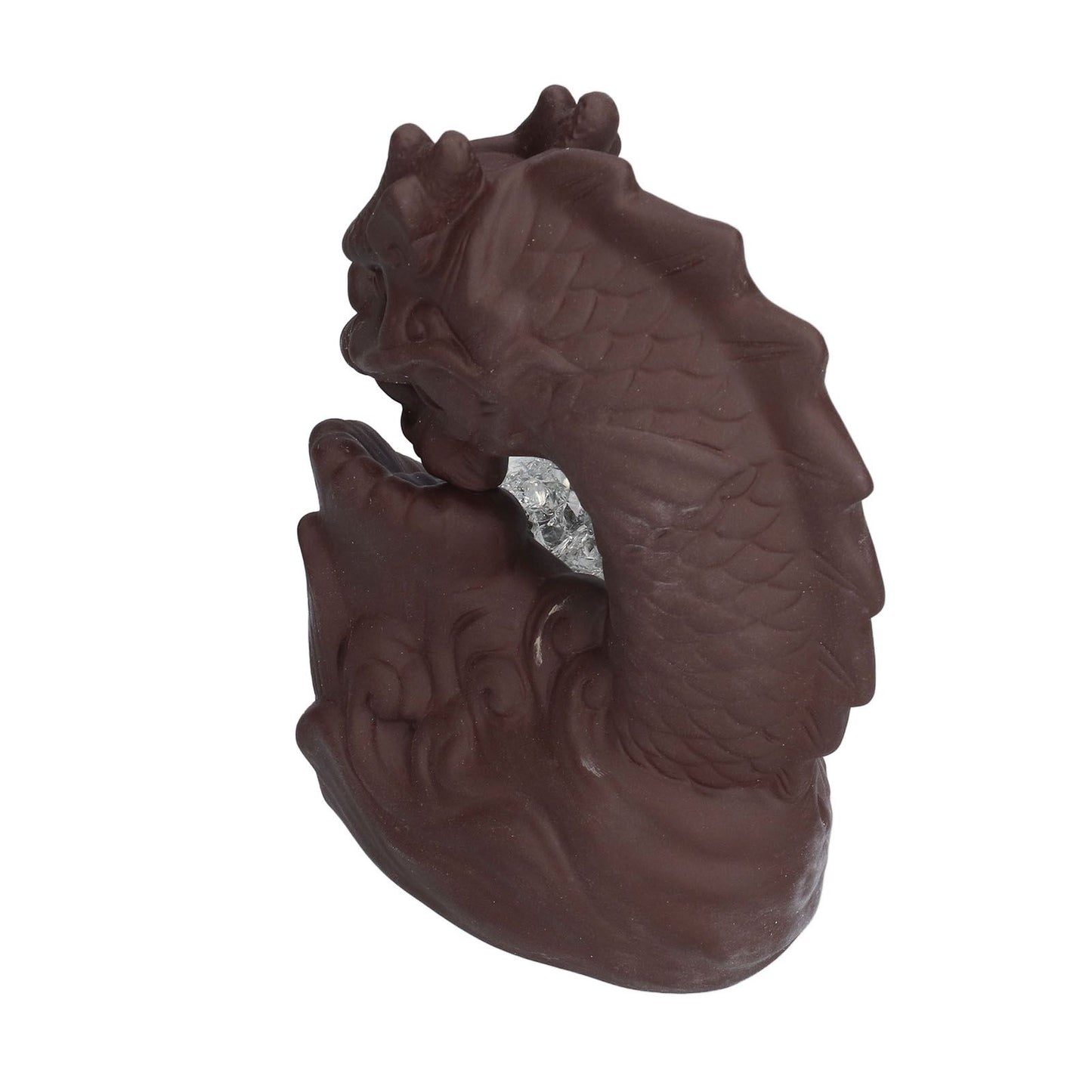 Smoke Waterfall Backflow Incense Burner Ceramic Incense Holder Dragon Aroma Burner Home Decoration Ornament V1294-YM0523-3115210230611