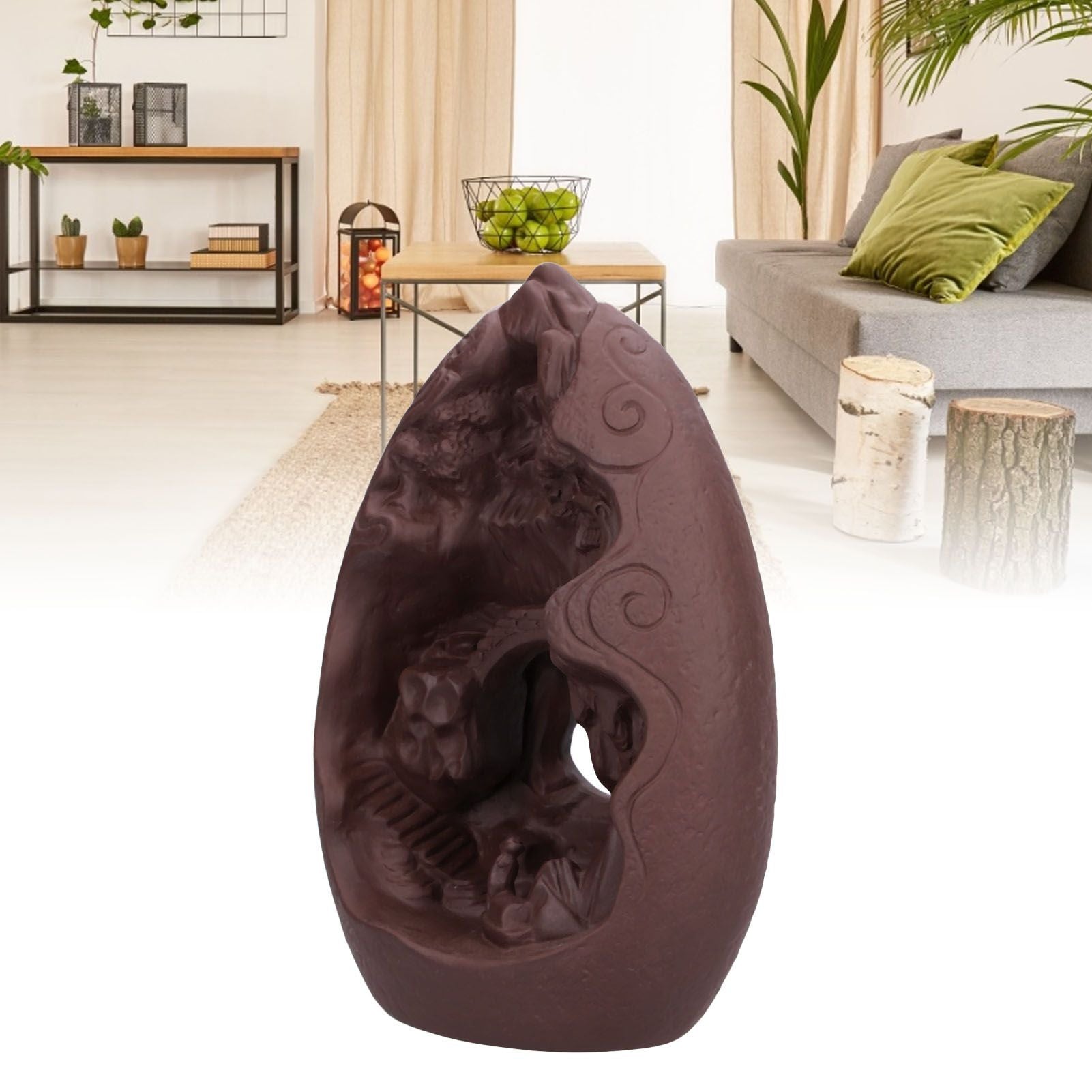 Backflow Incense Burner Innovative Aromatherapy Incense Holder Ornament Home Office Decoration V1294-YM0523-3115210230711