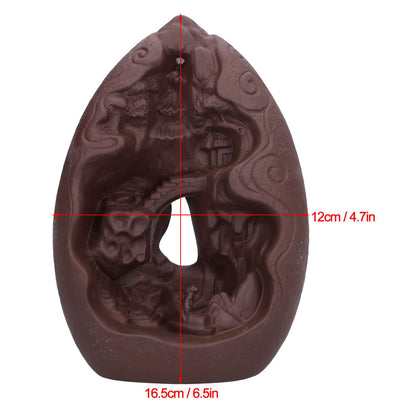 Backflow Incense Burner Innovative Aromatherapy Incense Holder Ornament Home Office Decoration V1294-YM0523-3115210230711