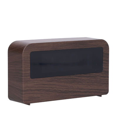 Wooden Clock Multifunctional Digital Backlight Environmental Friendly Compact Design Night LightWood Grain V1294-YM0523-3115210230812