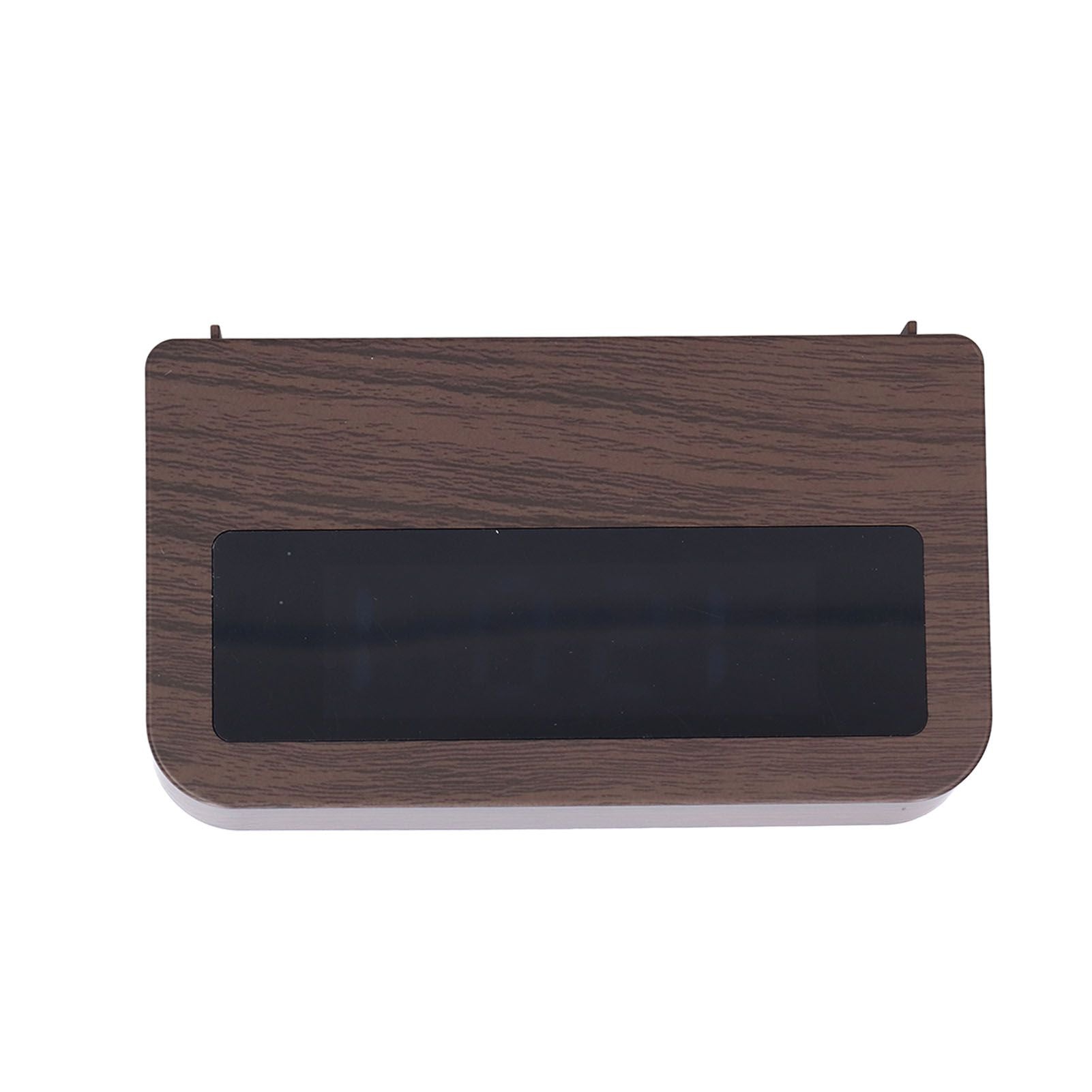 Wooden Clock Multifunctional Digital Backlight Environmental Friendly Compact Design Night LightWood Grain V1294-YM0523-3115210230812