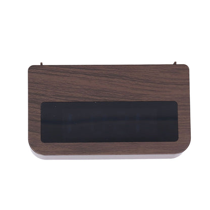 Wooden Clock Multifunctional Digital Backlight Environmental Friendly Compact Design Night LightWood Grain V1294-YM0523-3115210230812