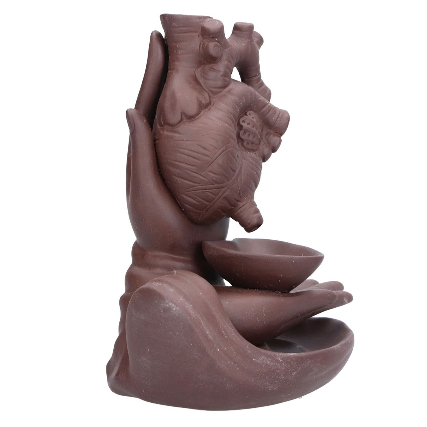 Ceramic Incense Burner Waterfall Backflow Incense Holder Ornament for Home Bedroom Office Sauna SPA V1294-YM0523-3115210230911