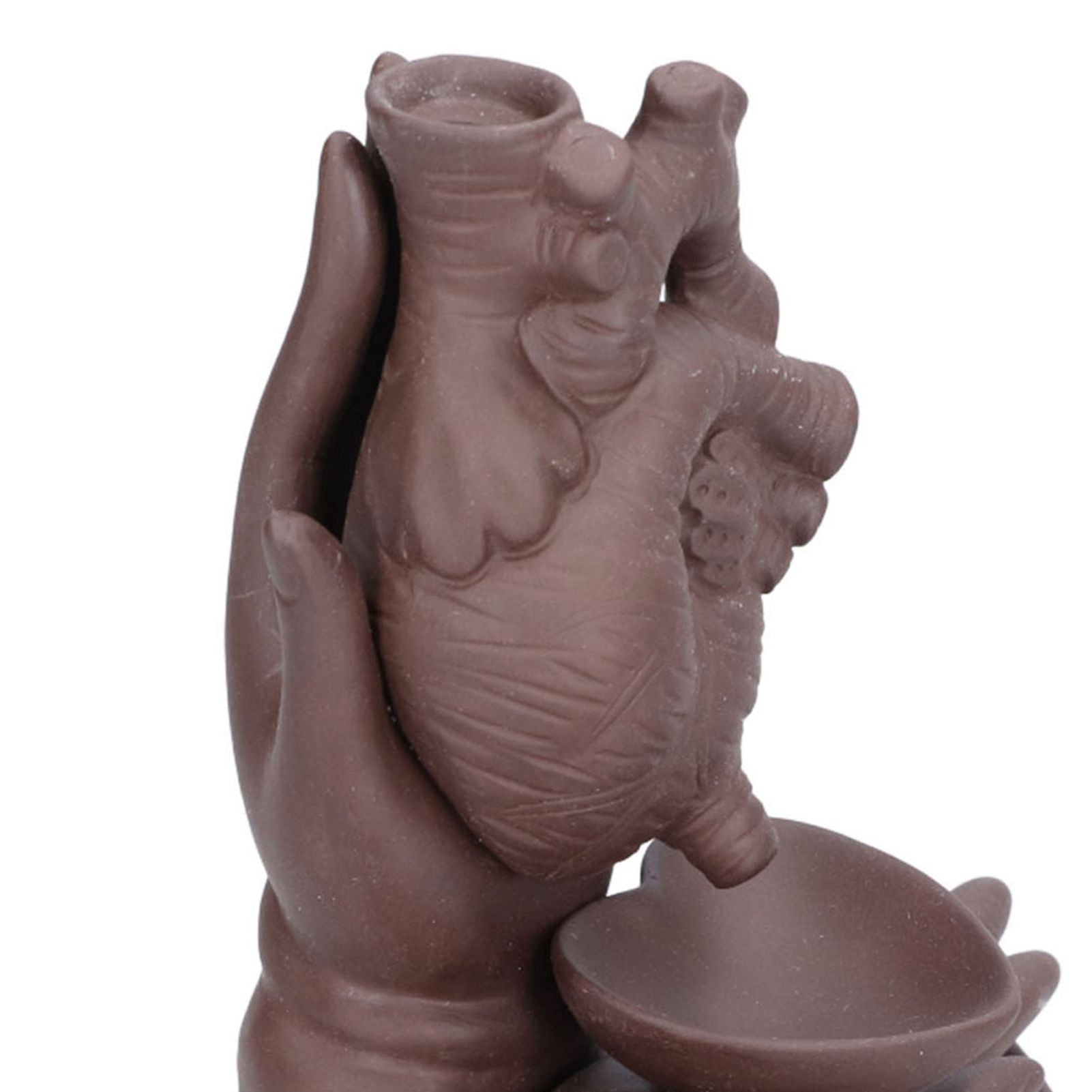 Ceramic Incense Burner Waterfall Backflow Incense Holder Ornament for Home Bedroom Office Sauna SPA V1294-YM0523-3115210230911