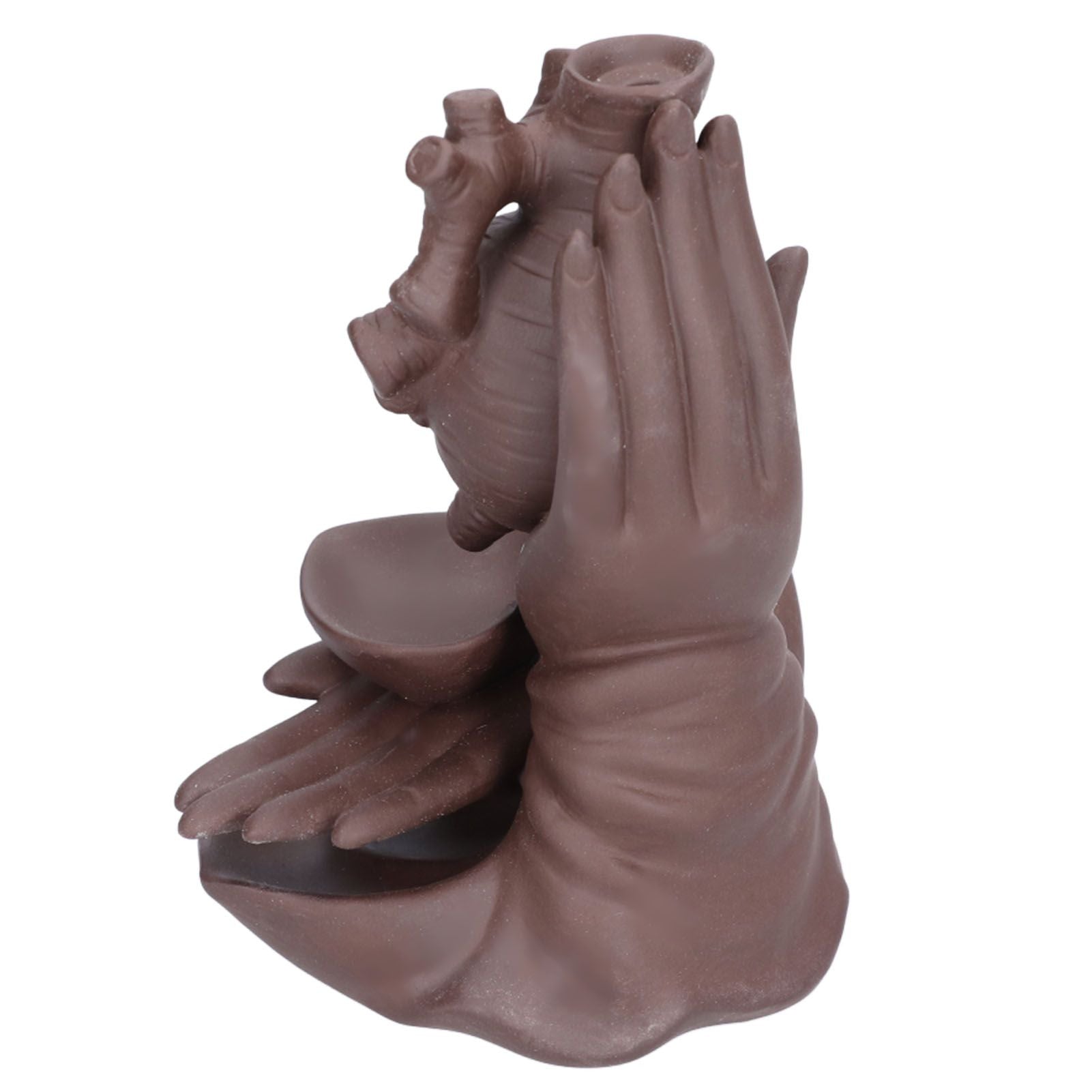 Ceramic Incense Burner Waterfall Backflow Incense Holder Ornament for Home Bedroom Office Sauna SPA V1294-YM0523-3115210230911