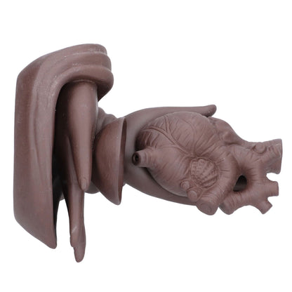 Ceramic Incense Burner Waterfall Backflow Incense Holder Ornament for Home Bedroom Office Sauna SPA V1294-YM0523-3115210230911