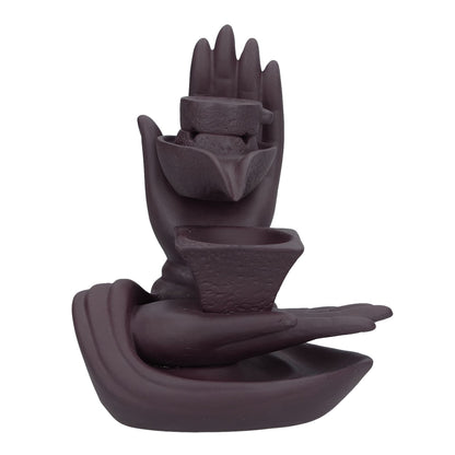 Backflow Incense Burner Smoke Waterfall Ceramic Incense Holder Aroma Burner Home Ornament for Bedroom V1294-YM0523-3115210231011