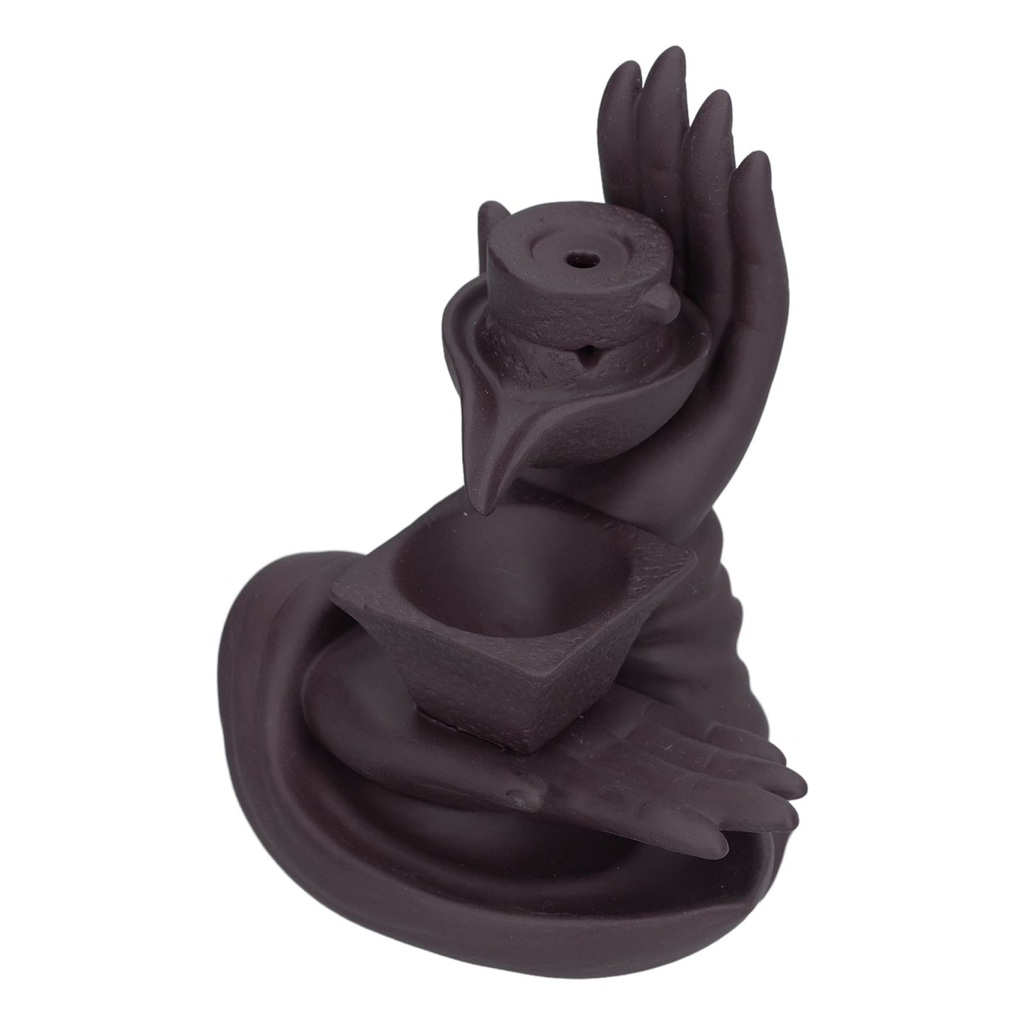 Backflow Incense Burner Smoke Waterfall Ceramic Incense Holder Aroma Burner Home Ornament for Bedroom V1294-YM0523-3115210231011