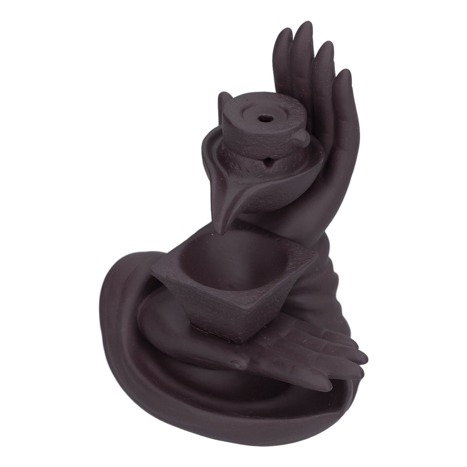 Backflow Incense Burner Smoke Waterfall Ceramic Incense Holder Aroma Burner Home Ornament for Bedroom V1294-YM0523-3115210231011