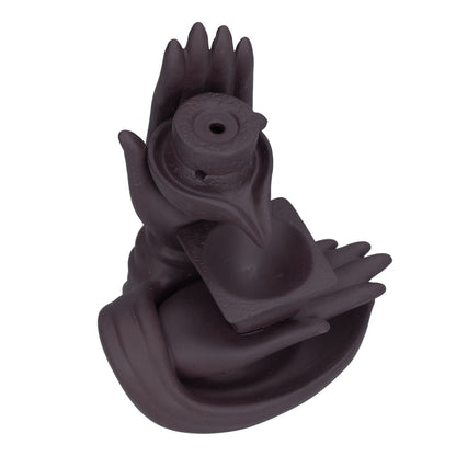 Backflow Incense Burner Smoke Waterfall Ceramic Incense Holder Aroma Burner Home Ornament for Bedroom V1294-YM0523-3115210231011