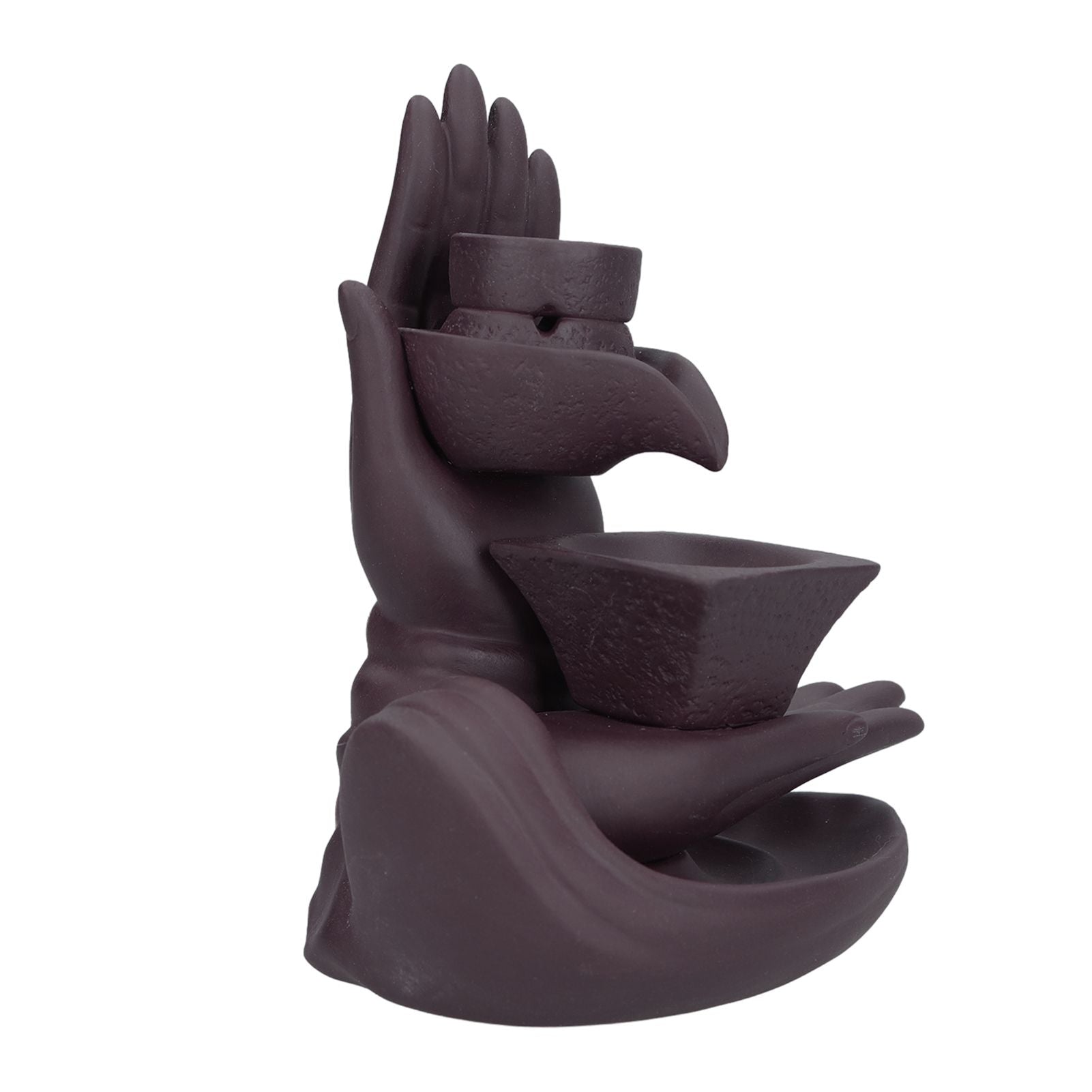 Backflow Incense Burner Smoke Waterfall Ceramic Incense Holder Aroma Burner Home Ornament for Bedroom V1294-YM0523-3115210231011