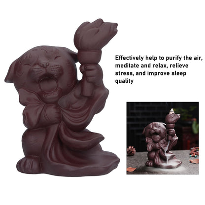 Smoke Waterfall Incense Holder Backflow Incense Burner Aroma Burner for Home Office Decoration V1294-YM0523-3115210231111