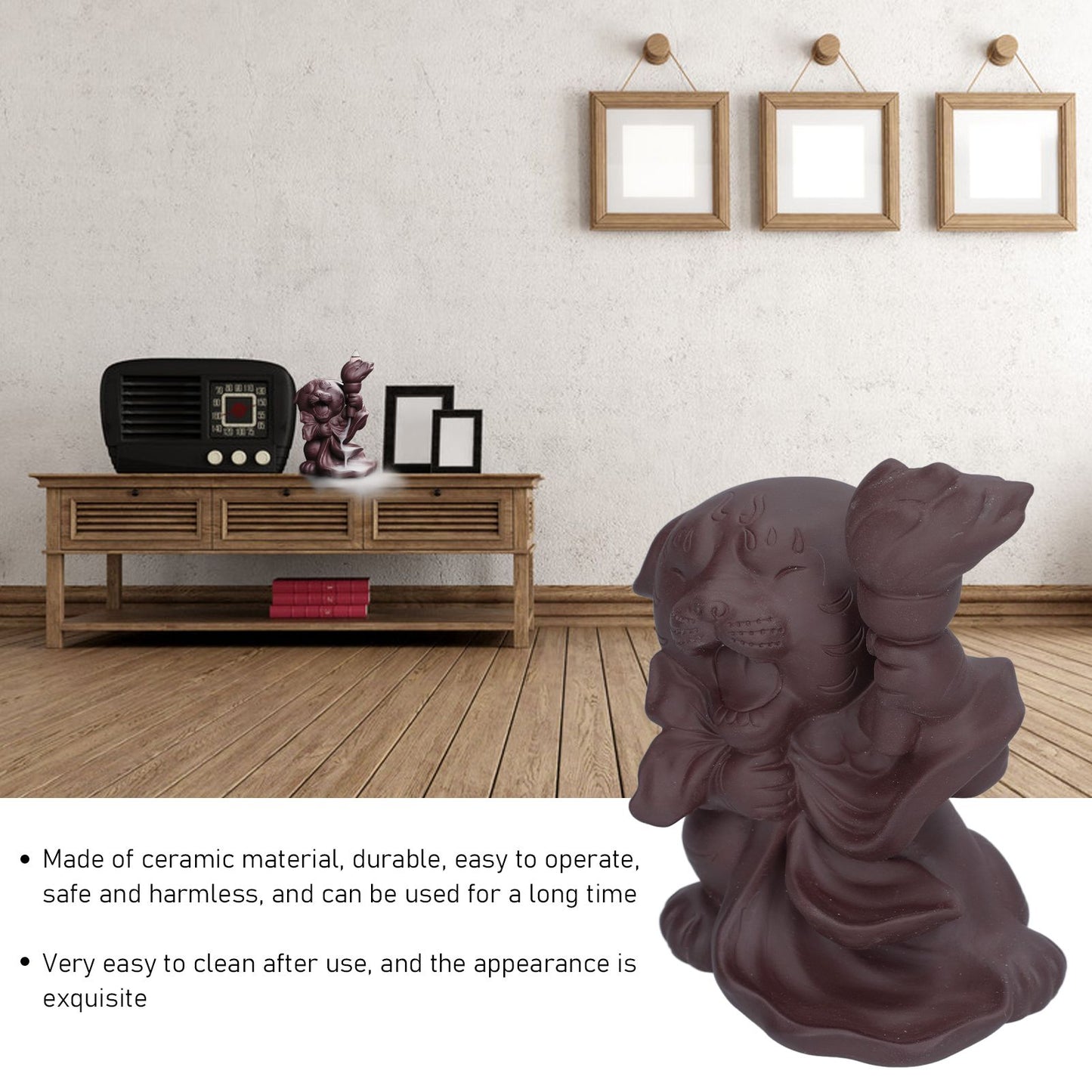 Smoke Waterfall Incense Holder Backflow Incense Burner Aroma Burner for Home Office Decoration V1294-YM0523-3115210231111