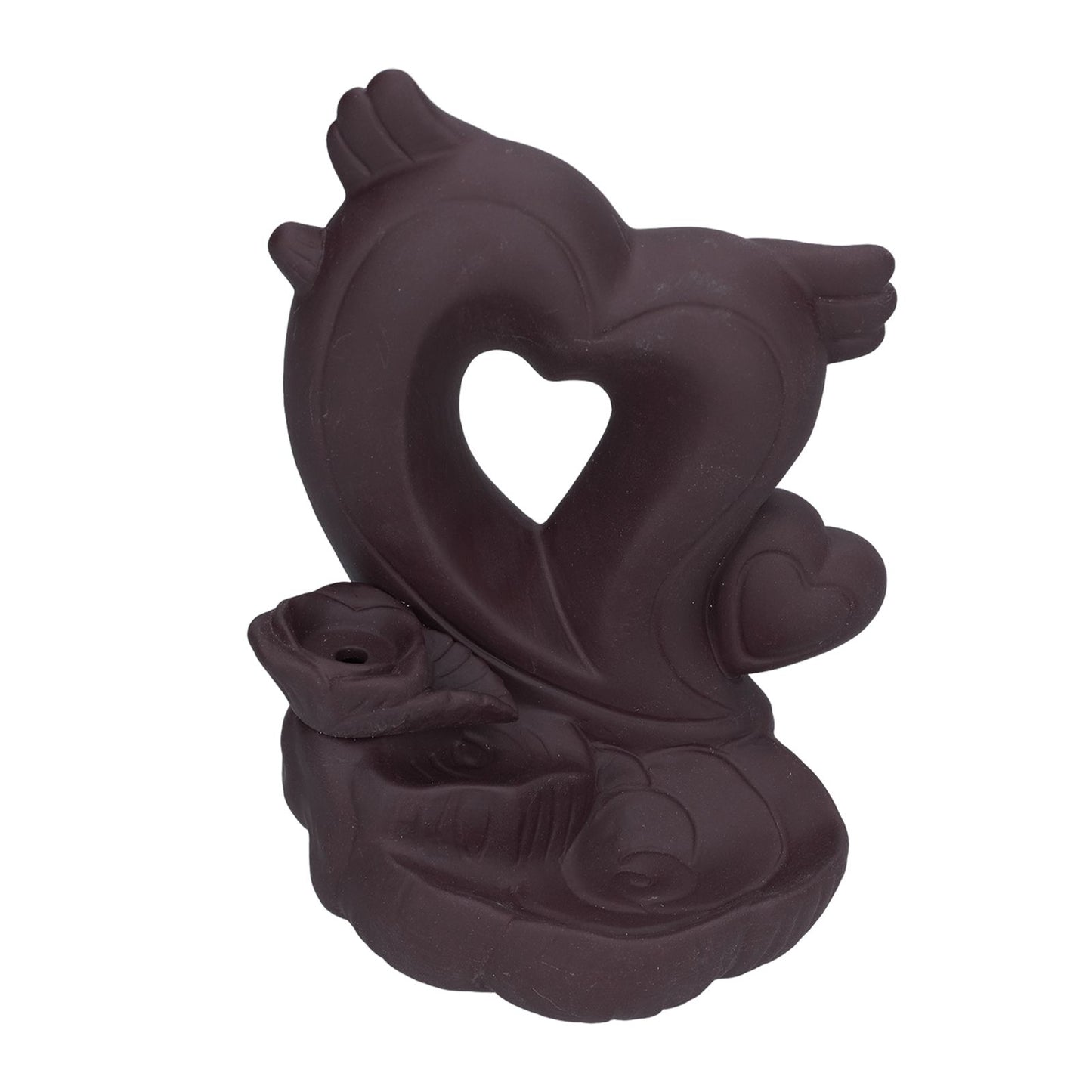 Backflow Incense Burner Smoke Waterfall Aroma Burner Ceramic Incense Holder Ornament for Home Office V1294-YM0523-3115210231211