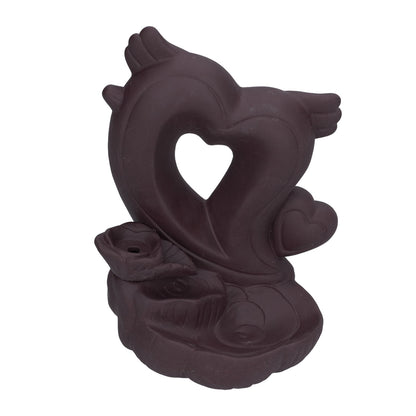 Backflow Incense Burner Smoke Waterfall Aroma Burner Ceramic Incense Holder Ornament for Home Office V1294-YM0523-3115210231211