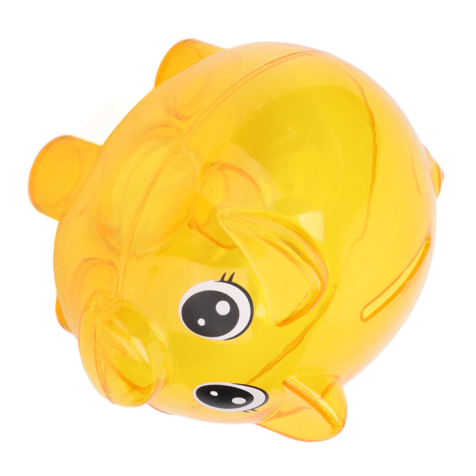 Transparent Plastic Money Saving Box Break Resistance Pig Shaped Piggy Bank for ChildrenL V1294-YM0523-3115210233211