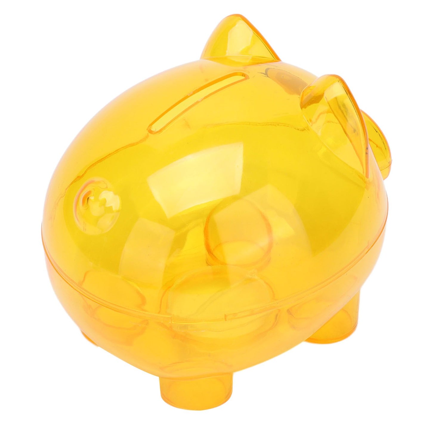 Transparent Plastic Money Saving Box Break Resistance Pig Shaped Piggy Bank for ChildrenL V1294-YM0523-3115210233211