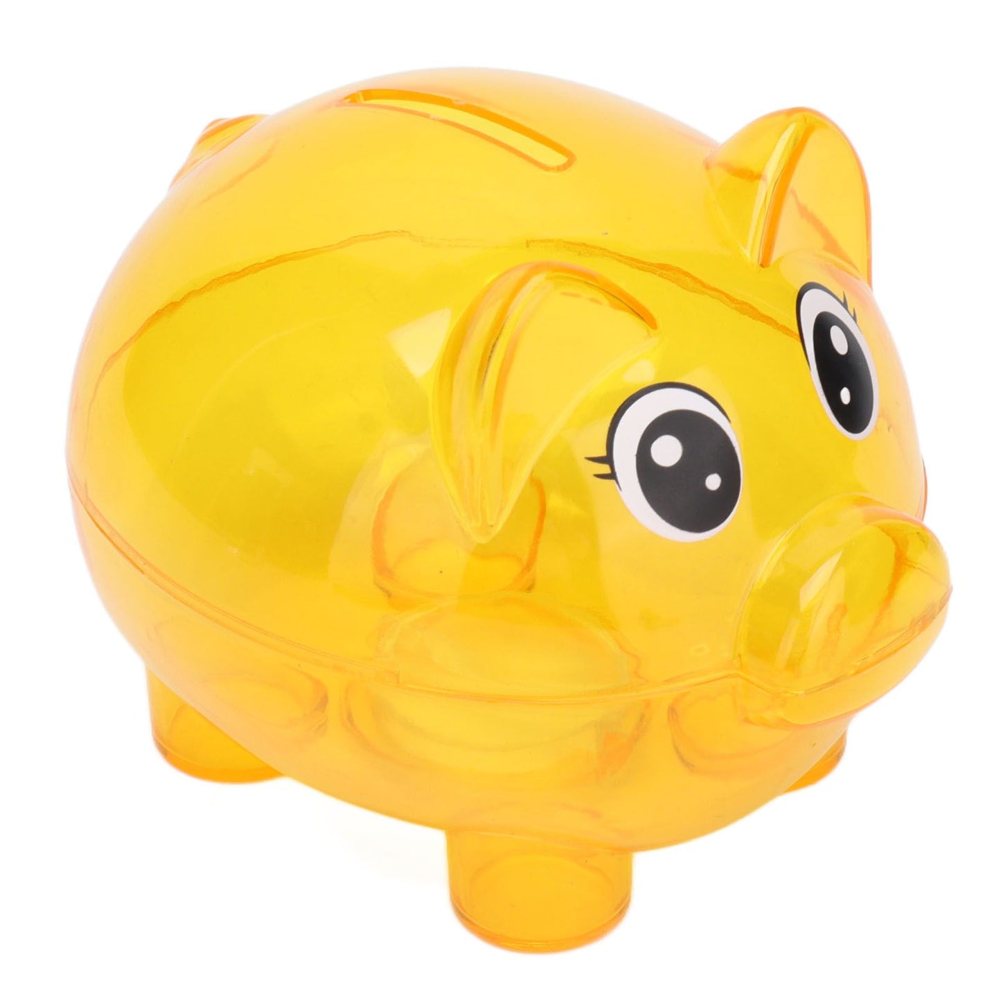 Transparent Plastic Money Saving Box Break Resistance Pig Shaped Piggy Bank for ChildrenL V1294-YM0523-3115210233211