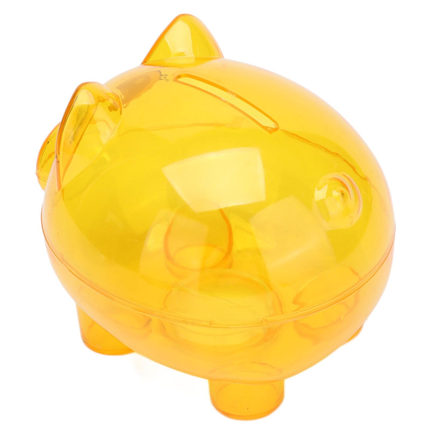 Transparent Plastic Money Saving Box Break Resistance Pig Shaped Piggy Bank for ChildrenL V1294-YM0523-3115210233211
