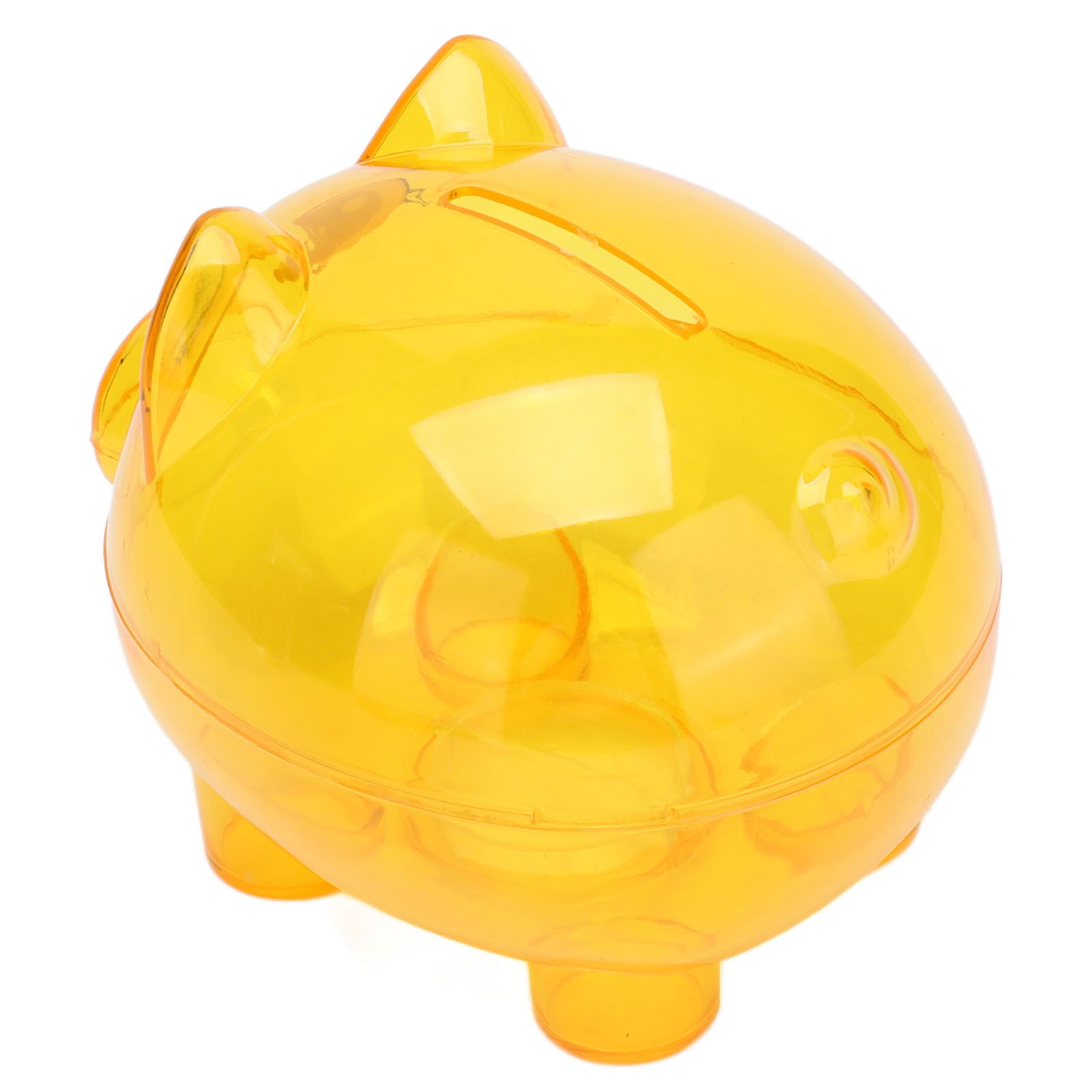 Transparent Plastic Money Saving Box Break Resistance Pig Shaped Piggy Bank for ChildrenL V1294-YM0523-3115210233211