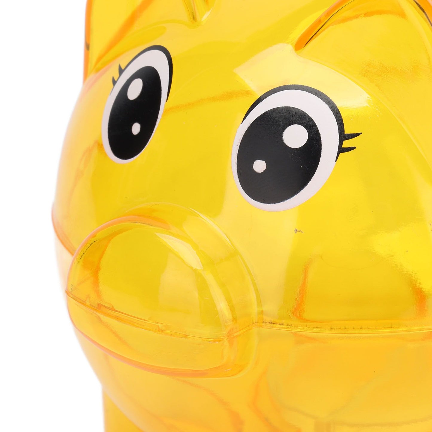 Transparent Plastic Money Saving Box Break Resistance Pig Shaped Piggy Bank for ChildrenL V1294-YM0523-3115210233211