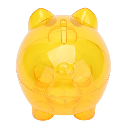 Transparent Plastic Money Saving Box Break Resistance Pig Shaped Piggy Bank for ChildrenL V1294-YM0523-3115210233211