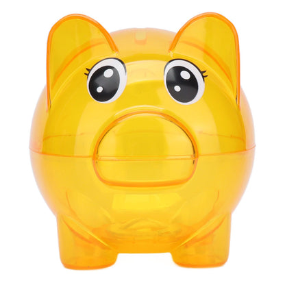 Transparent Plastic Money Saving Box Break Resistance Pig Shaped Piggy Bank for ChildrenS V1294-YM0523-3115210233212