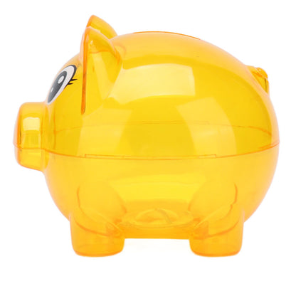 Transparent Plastic Money Saving Box Break Resistance Pig Shaped Piggy Bank for ChildrenS V1294-YM0523-3115210233212