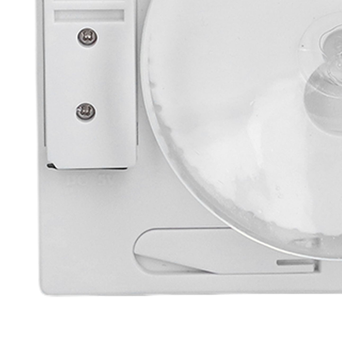 5in Wall Shower Clock Digital Timer Alarm Temperature Humidity Display Waterproof for Home BathroomWhite V1294-YM0523-3115210234511