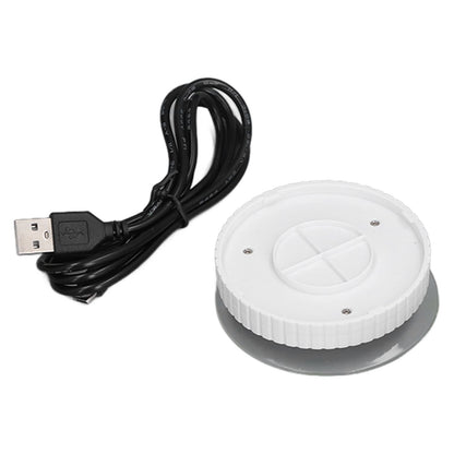 5in Wall Shower Clock Digital Timer Alarm Temperature Humidity Display Waterproof for Home BathroomWhite V1294-YM0523-3115210234511