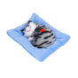 Fake Cats Sleeping Kitten Doll Toy Simulation Sleeping Cat On Pad Interactive Pet Toy with Sound Active V1294-YM0523-3115210235311