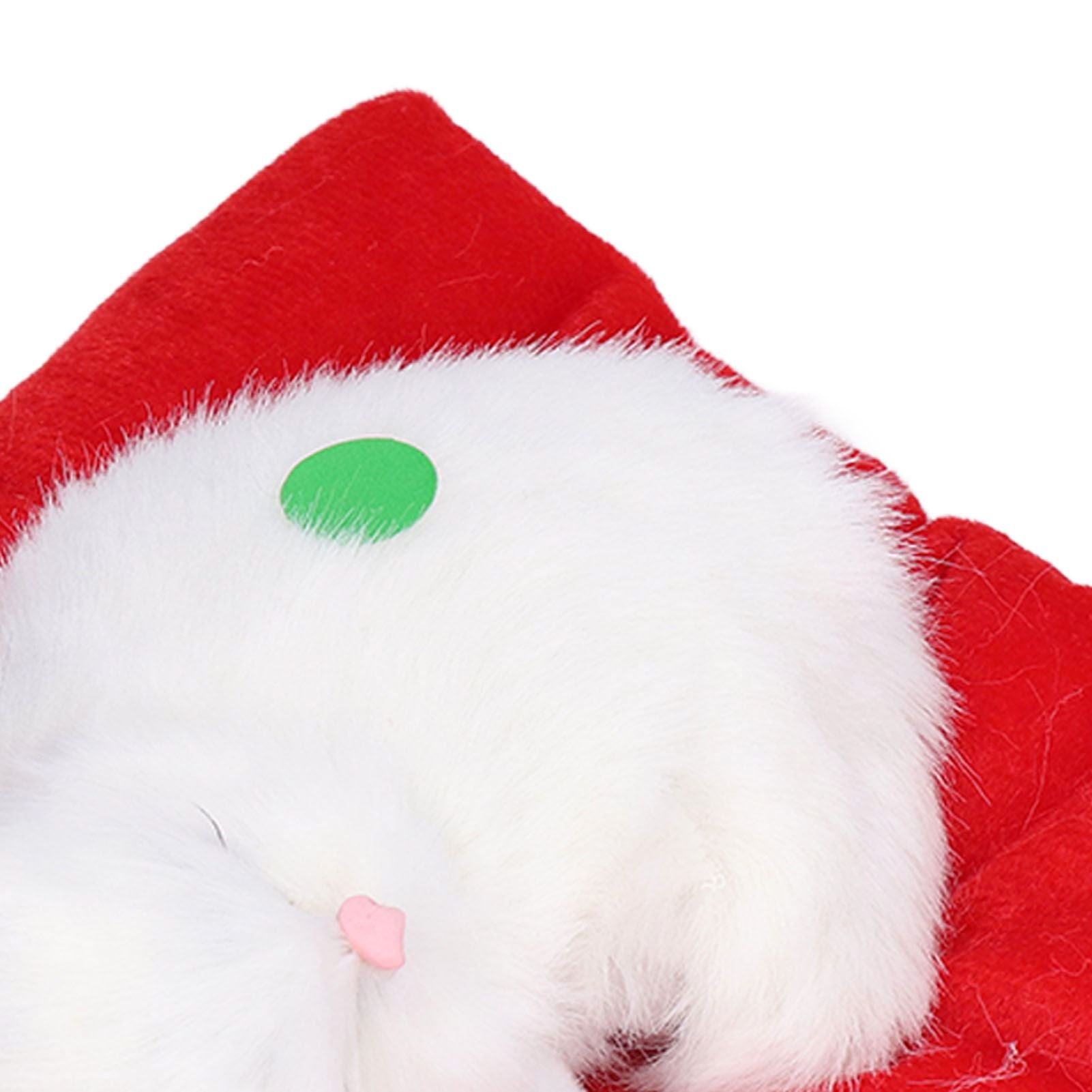 Fake Cats Sleeping Kitten Doll Toy Simulation Sleeping Cat On Pad Interactive Pet Toy with Sound Active V1294-YM0523-3115210235313