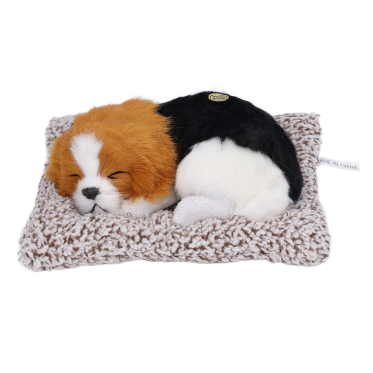 Realistic Sleeping Dog Adorable Sleeping Puppy Children Toys Decorations Gifts for Boys GirlsBeagle V1294-YM0523-3115210238314